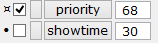 priority and showtime.