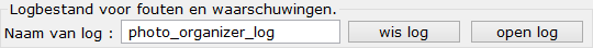 logbestand voor foutmeldingen en waarschuwingen.