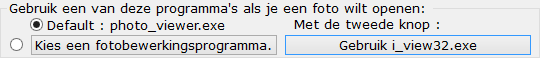 open foto met een ander programma.